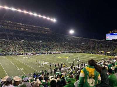 Autzen Stadium section 15