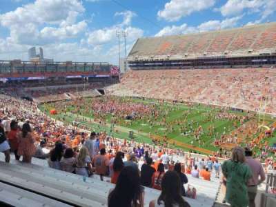 Memorial Stadium, Clemson section UA
