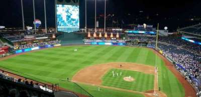 Kauffman Stadium section 413