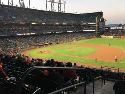 Oracle park section 205