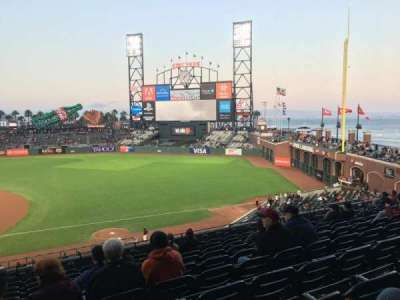 Oracle park section 205