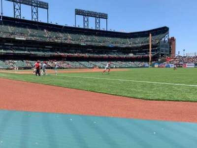 Oracle park section 102
