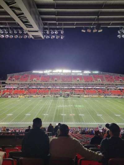 TD Place Stadium section EE