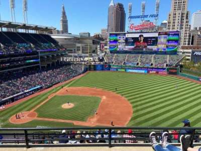 Progressive Field section 548