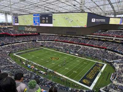 Sofi Stadium section 421