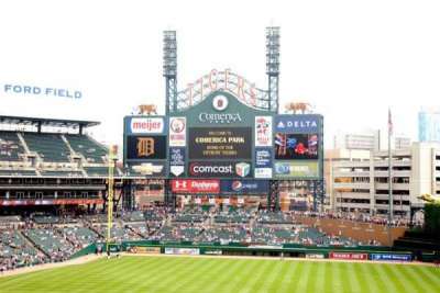 COMERICA PARK section 218