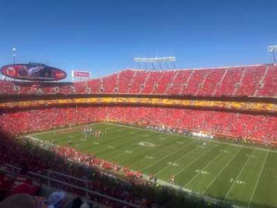 arrowhead stadium section 330