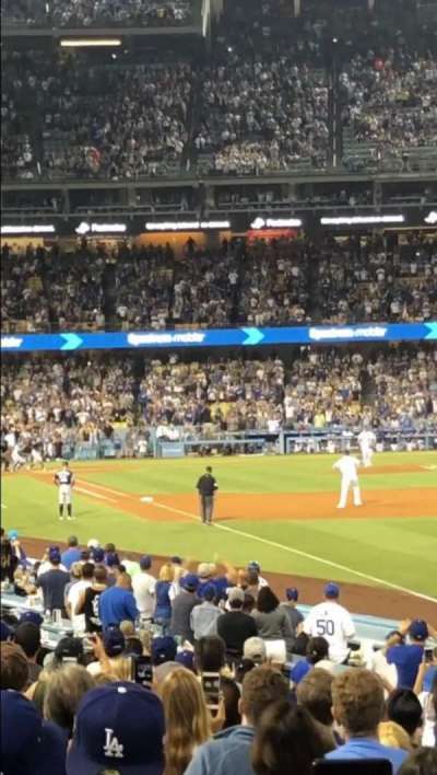dodger stadium section 48FD