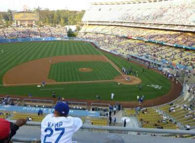 dodger stadium section 15RS