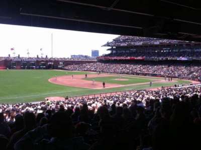 Oracle park section 128