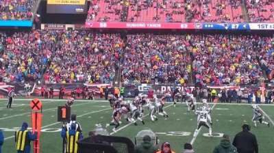Gillette Stadium section 113