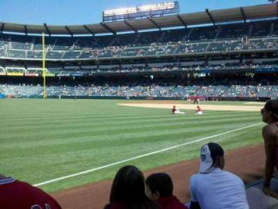 Angel Stadium section 106