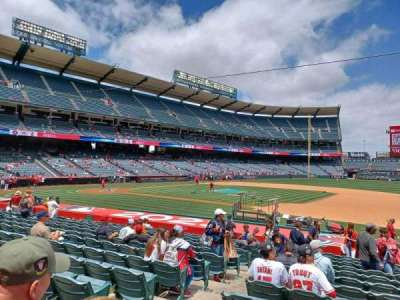 Angel Stadium section 126