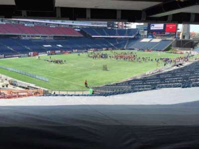 Gillette Stadium section 116