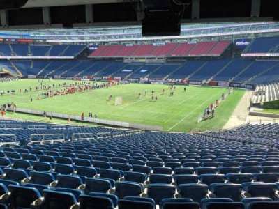 Gillette Stadium section 104