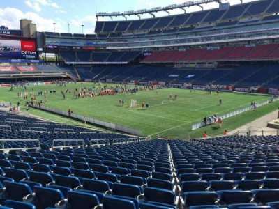 Gillette Stadium section 103