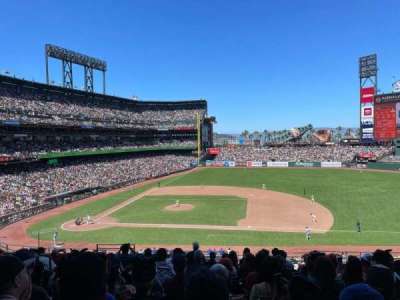 Oracle park section 208