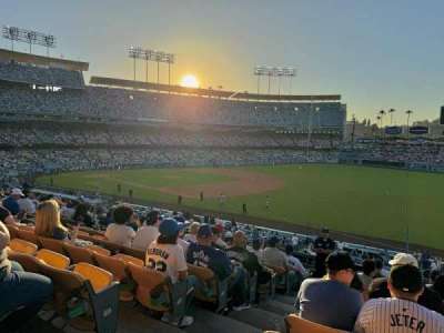 dodger stadium section 154LG