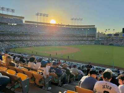dodger stadium section 154LG