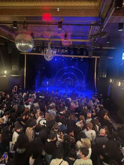 Irving Plaza section TABLE 1