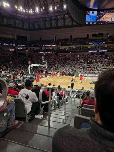 Dickies Arena section 123