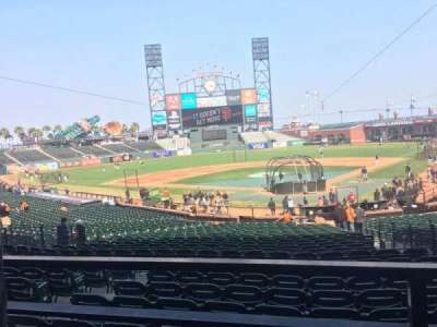 Oracle park section 117