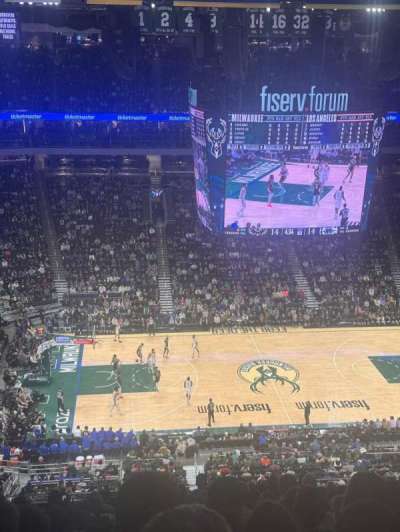 Fiserv Forum section 223