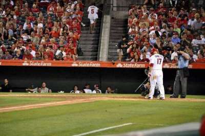 Angel Stadium section 108