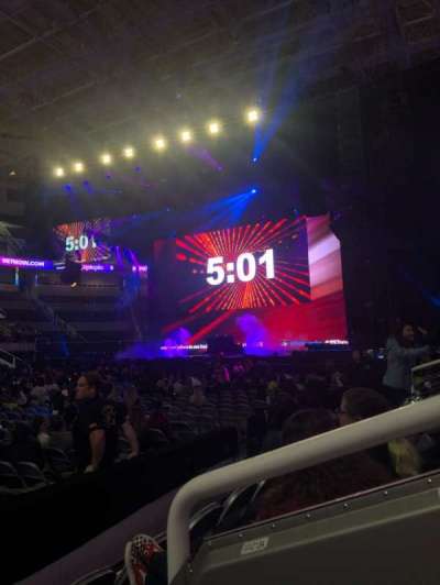 SAP Center section 102