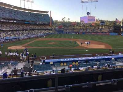 dodger stadium section 128LG