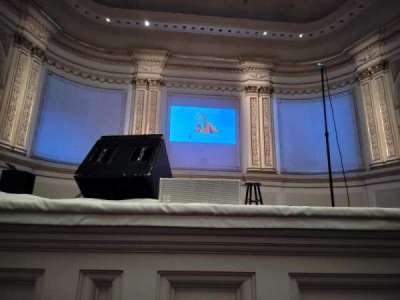 Carnegie Hall section Parquet C