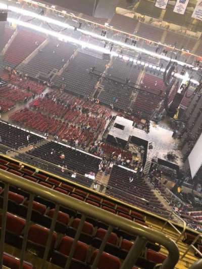 Prudential Center section 215