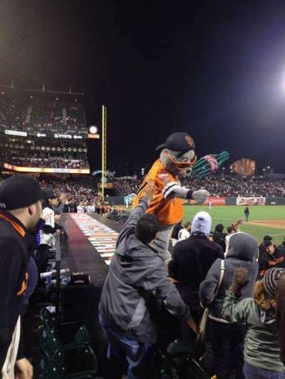 Oracle park section 121