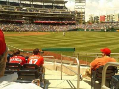 NATIONALS Park section 136