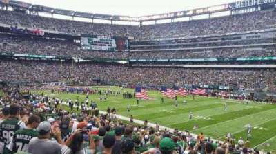 MetLife Stadium section 109