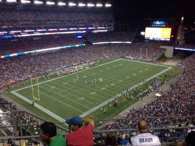 Gillette Stadium section 316