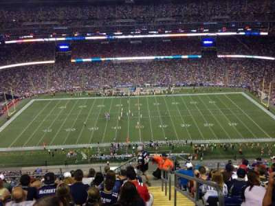 Gillette Stadium section 309