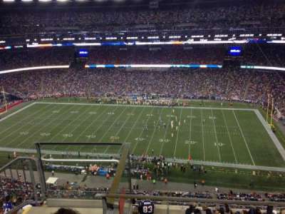 Gillette Stadium section 306