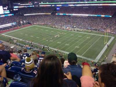 Gillette Stadium section 303