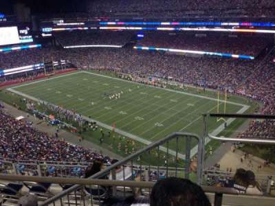 Gillette Stadium section 302