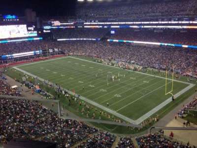 Gillette Stadium section 301