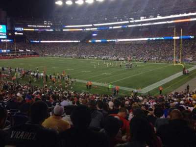 Gillette Stadium section 103
