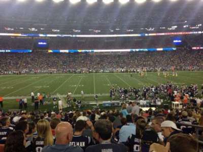 Gillette Stadium section 111