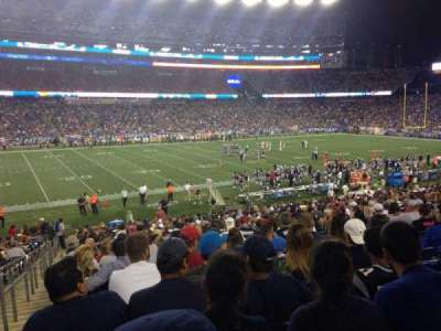 Gillette Stadium section 112