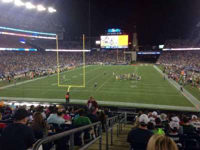Gillette Stadium section 119