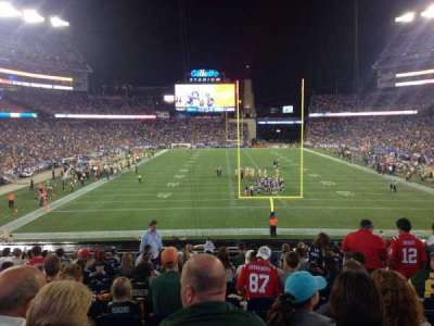 Gillette Stadium section 121