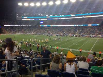 Gillette Stadium section 127