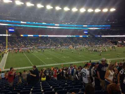 Gillette Stadium section 136
