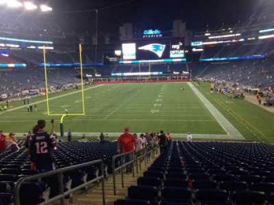 Gillette Stadium section 141