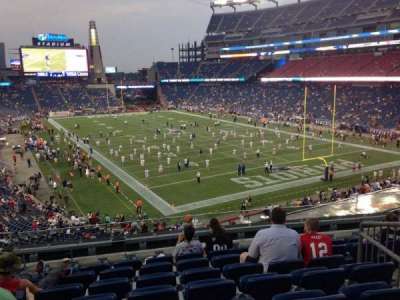 Gillette Stadium section 223